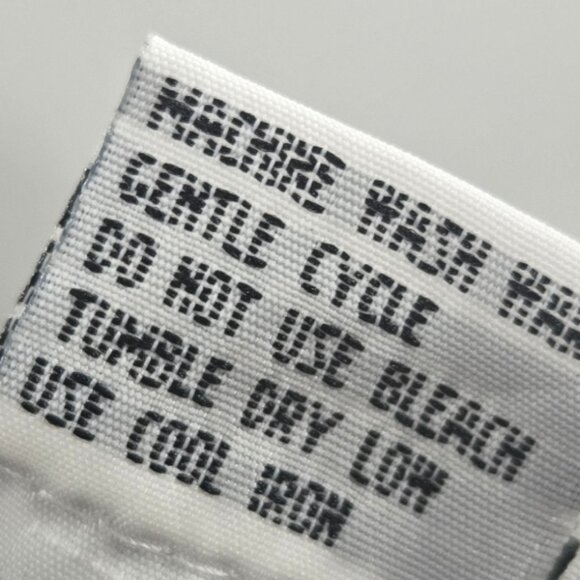 Vintage SK & Company Navy Floral Side Button Pleating Elastic Waist Skirt 16W - Picture 9 of 9